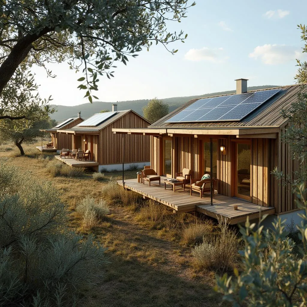 Eco-friendly resort u unutrašnjosti Istre